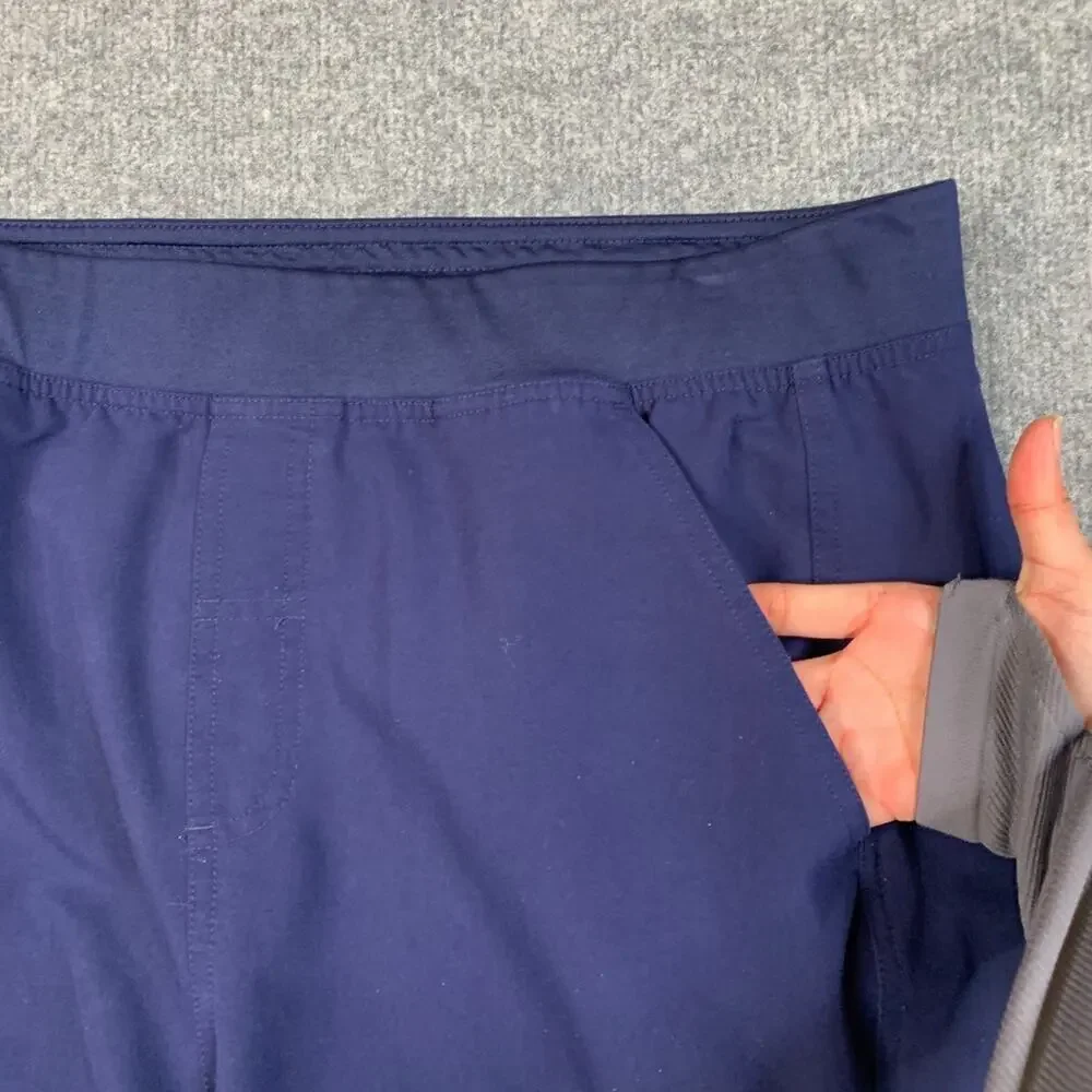 Figs Scrub Pants Mens XL Navy Axim Cargo Straight Drawstring Stretch Medical